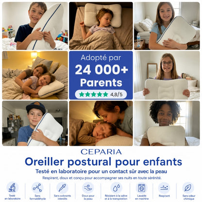 Oreiller postural pour enfants CEPARIA