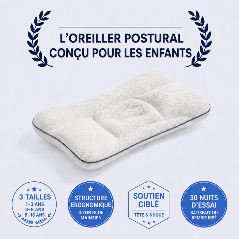 Oreiller postural pour enfants CEPARIA