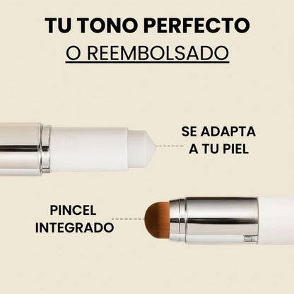 Base de maquillaje inteligente con pincel integrado